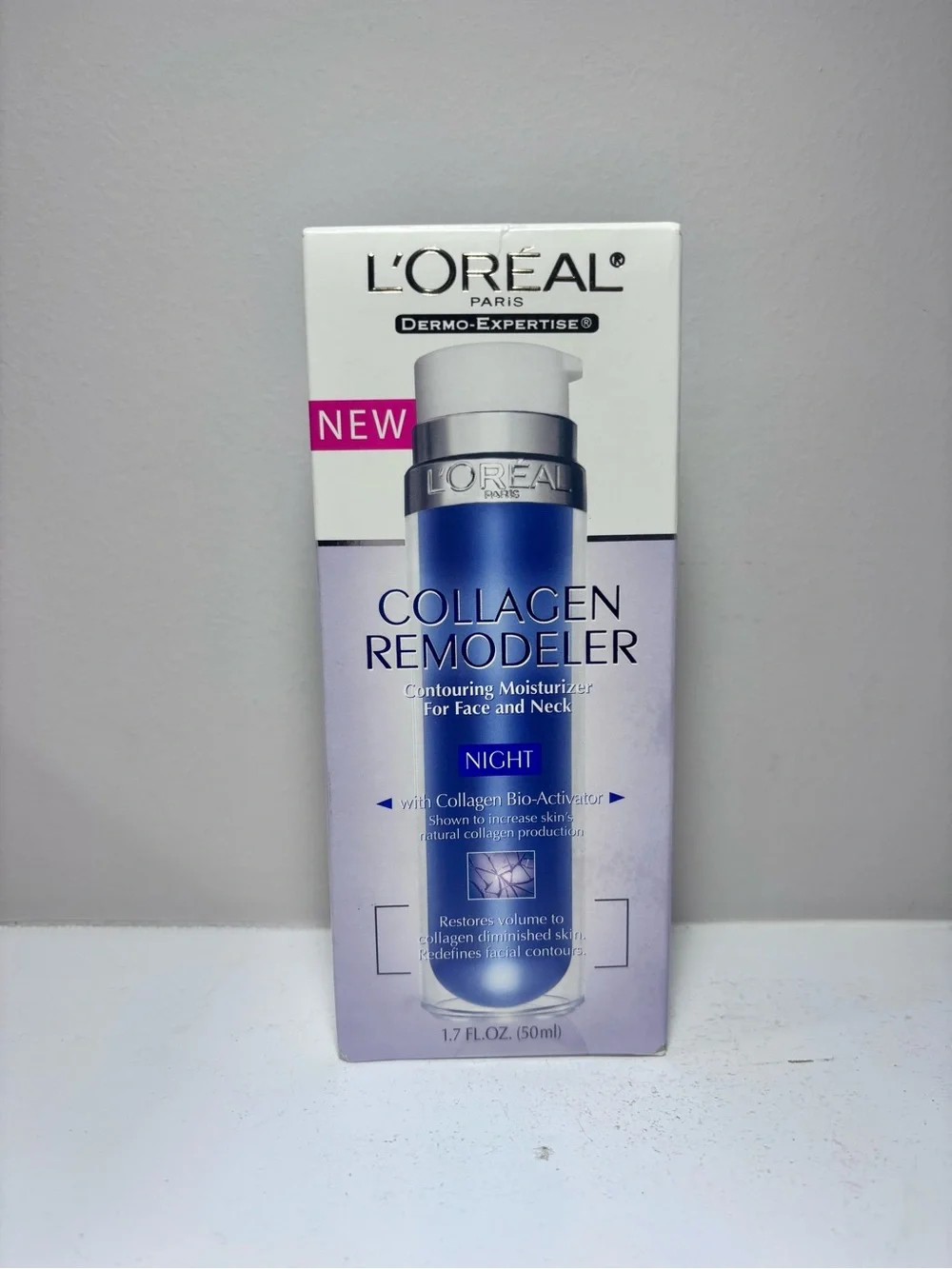L'Oréal Collagen Remodeler Night Contouring Moisturizer New 1.7 Fl Oz